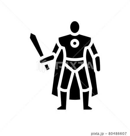 action figures toys glyph icon vector illustration action figures toys glyph icon vector illustration 80486607