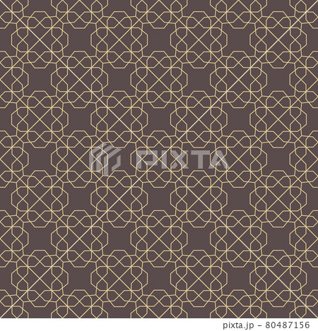 Seamless Geometric Vector Background, Modern Abstract Pattern 80487156