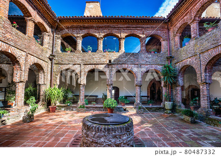 Inside Monastery of Tentudia in Calera de Leon, Extremadura, Spain 80487332