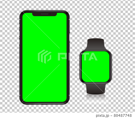 スマートウォッチ、スマート家電のモックデザイン。腕時計。スマートウォッチのモックアップ スマートウォッチ、スマート家電のモックデザイン。腕時計。スマートウォッチのモックアップ 80487748