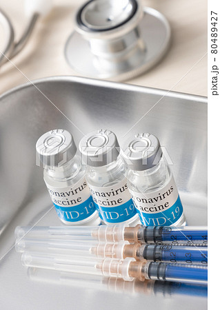 新型コロナウイルス　ワクチン　イメージ 80489427