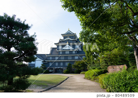 【岡山県】　岡山城 80489509