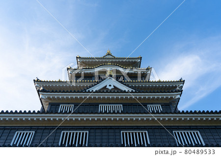 【岡山県】　岡山城 80489533