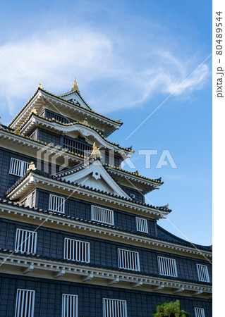 【岡山県】　岡山城 80489544