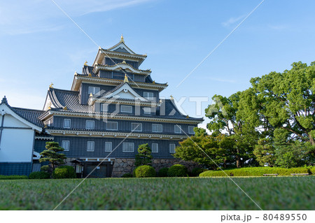 【岡山県】　岡山城 80489550