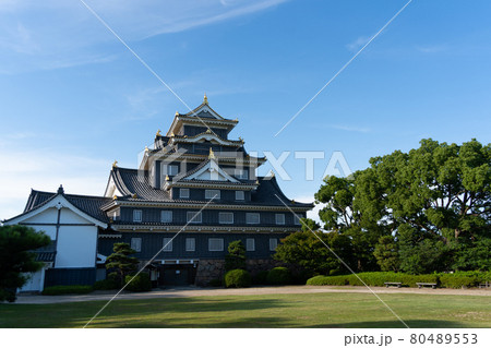 【岡山県】　岡山城 80489553