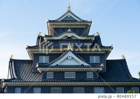 【岡山県】　岡山城 80489557