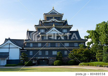 【岡山県】　岡山城 80489558