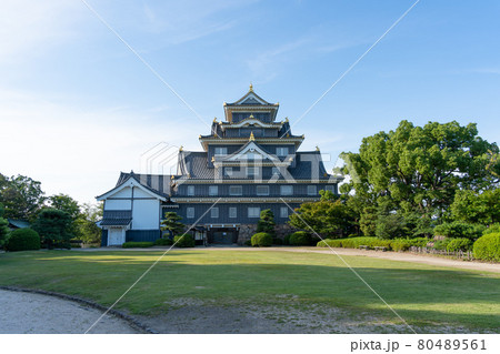 【岡山県】　岡山城 80489561