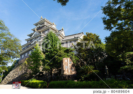 【岡山県】　岡山城 80489604