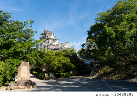 【岡山県】　岡山城 80489895