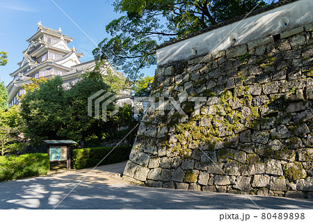 【岡山県】　岡山城 80489898