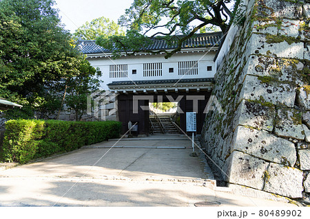 【岡山県】　岡山城 80489902