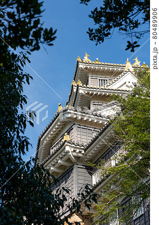 【岡山県】　岡山城 80489906