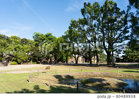 【岡山県】　岡山城 80489938