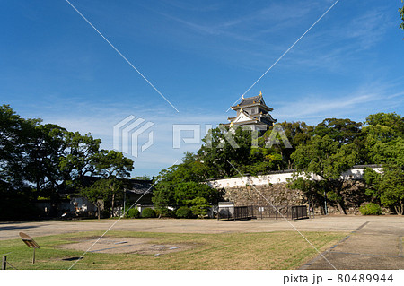 【岡山県】　岡山城 80489944