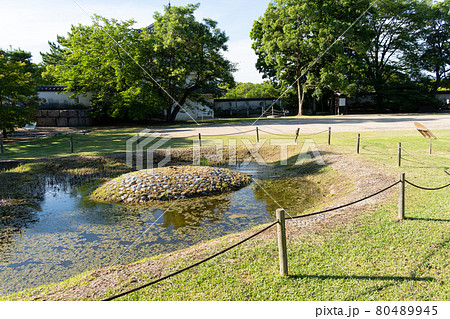 【岡山県】　岡山城 80489945