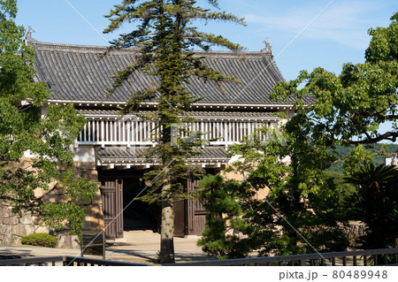 【岡山県】　岡山城 80489948