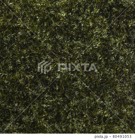 焼き海苔 クローズアップ 80491053