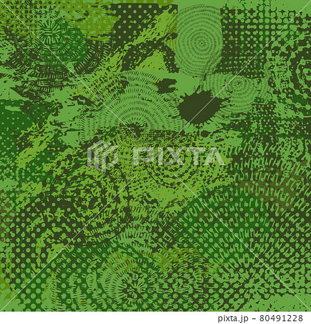 Abstract background for text. With handmade items. Abstract frame made of brush strokes. Vector illustration 80491228