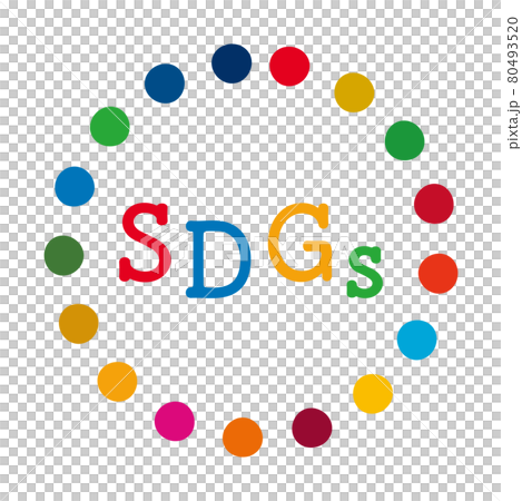 SDGs image frame and text 80493520