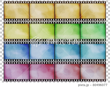 Sepia toning retro film background set of 4 Sepia toning retro film background set of 4 80496077