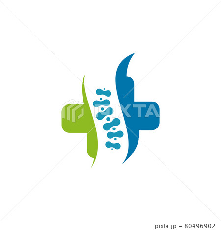 Chiropractic clinic logo design template Chiropractic clinic logo design template 80496902