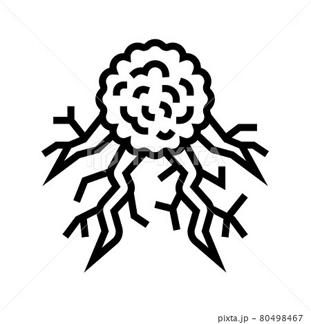 cancer cell line icon vector illustration cancer cell line icon vector illustration 80498467