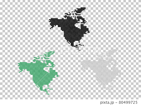 North America-Square Dot-3 Color Set North America-Square Dot-3 Color Set 80499725