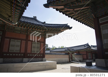 景福宮 ソウル 屋根 80501271