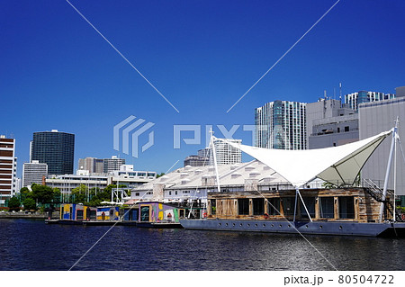 東京ウォーターフロント　天王洲アイル　天王洲運河の風景 80504722