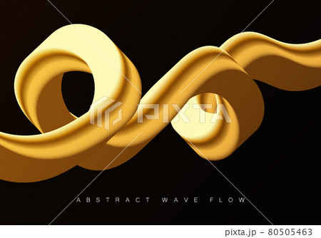 Abstract luxury background Golden shapes black background Geometric cover design 80505463