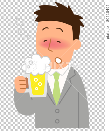 2 men who are sleepy after drinking beer 1 2 men who are sleepy after drinking beer 1 80510495