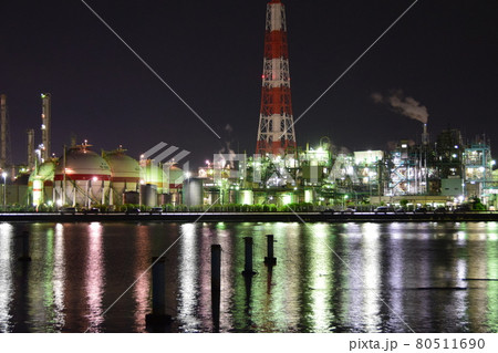 四日市工場夜景 四日市工場夜景 80511690