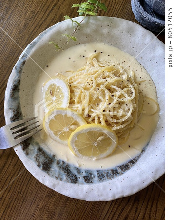 レモンクリームパスタ レモンクリームパスタ 80512055