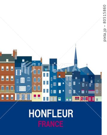 オンフルール　honfleur　フランス　france 80515860