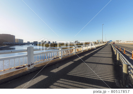 川崎市～大田区 六郷橋・多摩川 80517857