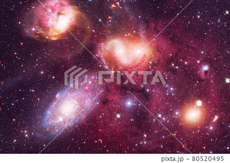 Awesome of endless cosmos. Elements of this image furnished by NASA Awesome of endless cosmos. Elements of this image furnished by NASA 80520495