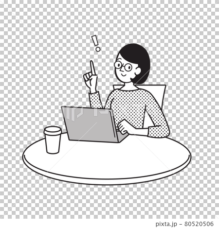 テレワーク コワーキングスペース オフィス 人物 テレワーク コワーキングスペース オフィス 人物 80520506