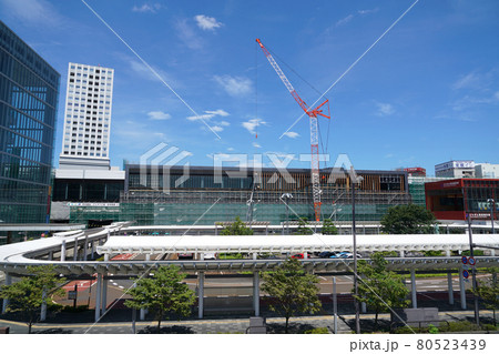 北陸新幹線工事　福井駅東口 80523439