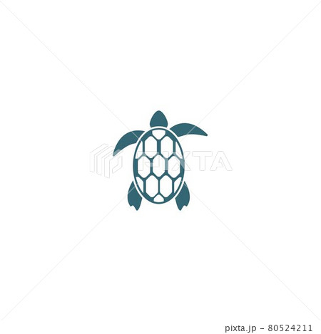 Turtle Logo Vectorのイラスト素材