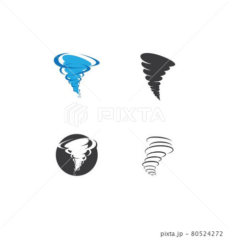 Wind tornado logo vector 80524272