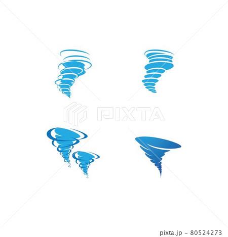 Wind tornado logo vector 80524273