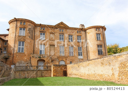 Castle of Rochebonne in Theize, Beaujolais, France Castle of Rochebonne in Theize, Beaujolais, France 80524413