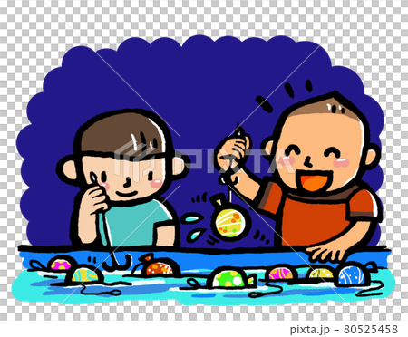 在夜市，兒童協會，PTA活動♪為便衣兒童釣魚的悠悠球♡ 80525458