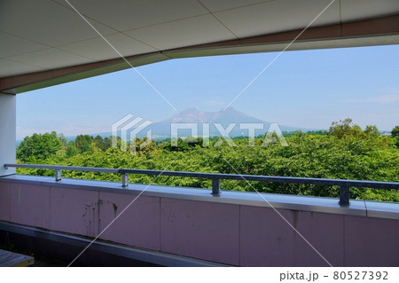 道の駅、YOU・遊・もりから見る北海道駒ヶ岳 80527392