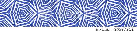 Arabesque hand drawn seamless border. Indigo Arabesque hand drawn seamless border. Indigo 80533312