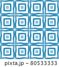 Exotic seamless pattern. Blue symmetrical 80533333