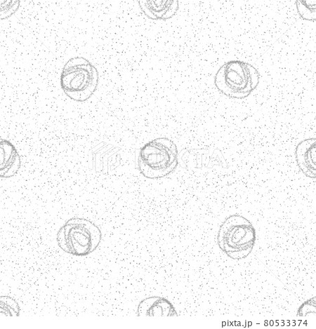 Hand Drawn grey Snowflakes Christmas Seamless Patt 80533374