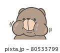 頬張るクマ 80533799